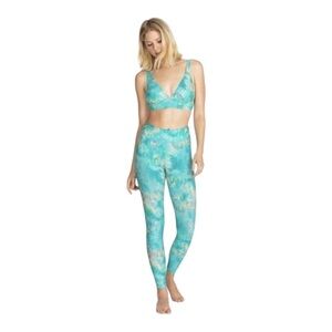Johnny Was Calme Tie Dye Bikini and Paddle Pant Bundle NWT